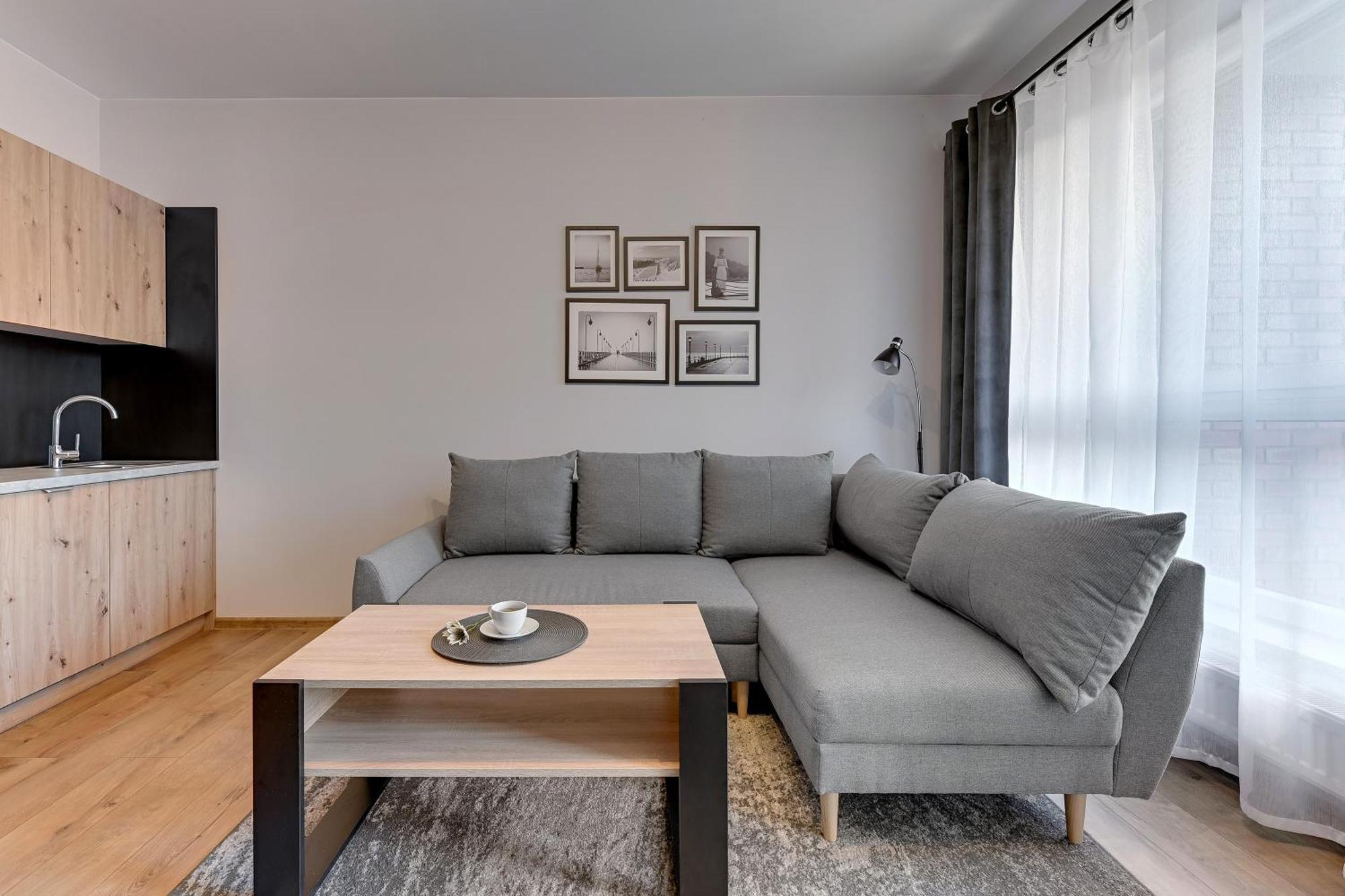 Bastion Walowa City Center By Downtown Apartments Gdansk Oda fotoğraf