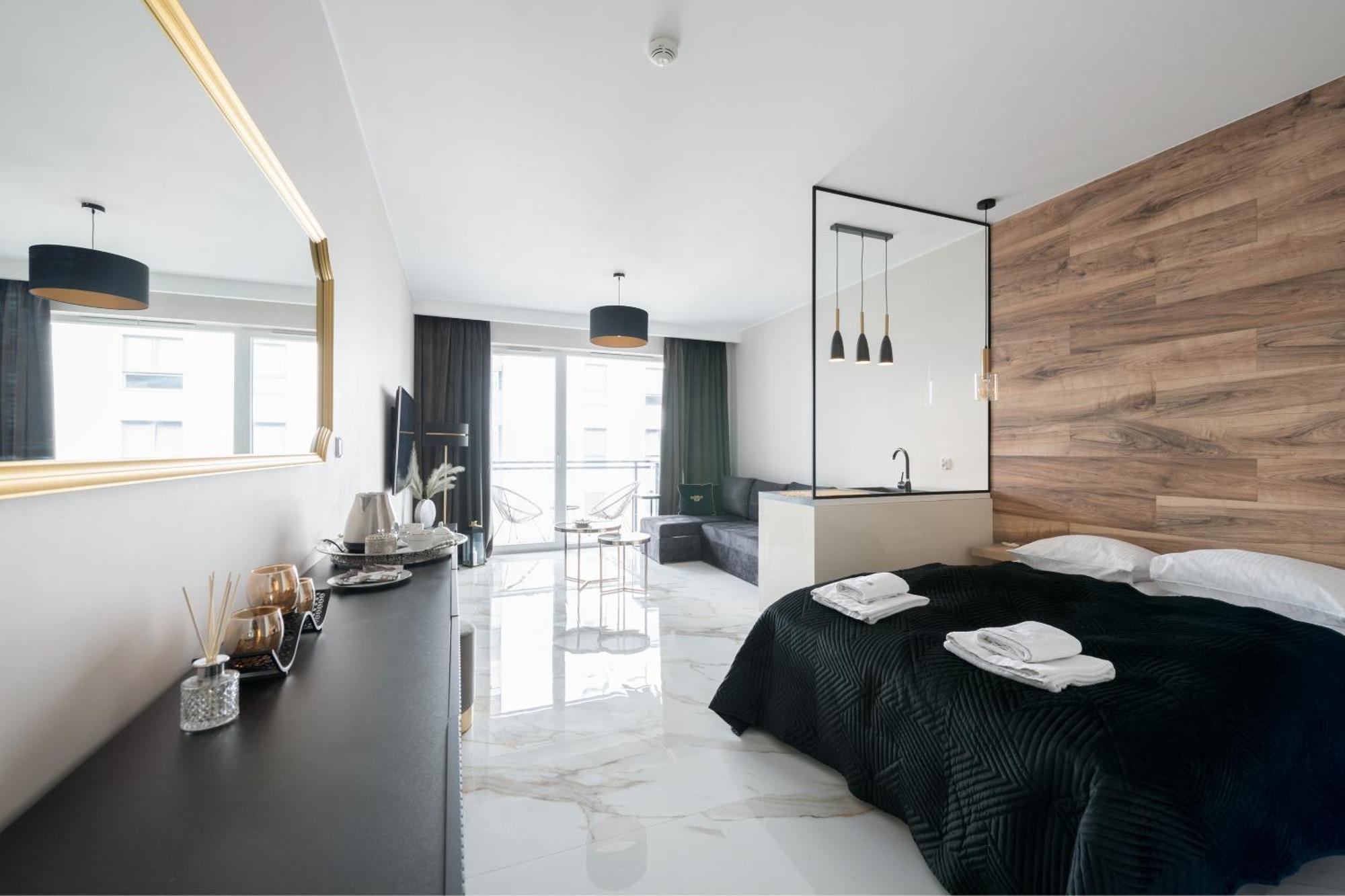 Bastion Walowa City Center By Downtown Apartments Gdansk Oda fotoğraf